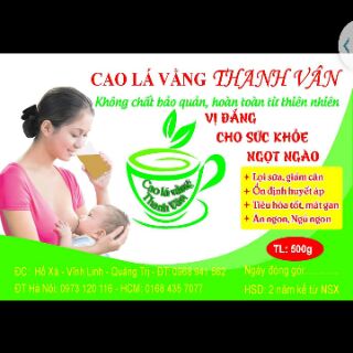 Cao chè vằng giảm cân lợi sữa