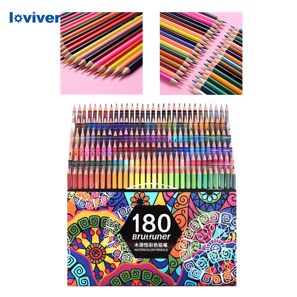 Bút Chì Màu Vẽ Tranh Dầu Với 48 Màu Tùy Chọn