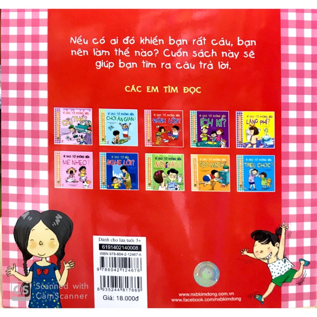 Sách - Để Em Luôn Ngoan Ngoãn: Vì Sao Tớ Không Nên Đánh Lộn? (Tái Bản 2019)