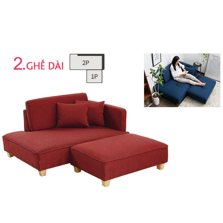 Ghế sofa góc chữ L phòng khách