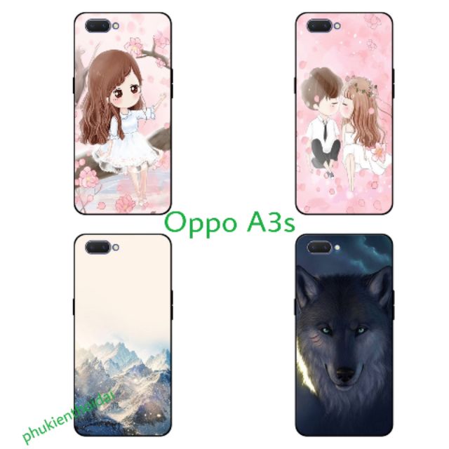 Ốp lưng Oppo A3s dẻo TPU In 3D cao cấp