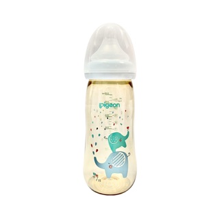 BÌNH SỮA PIGEON PPSU PLUS VOI XANH NỘI ĐỊA 330 ML