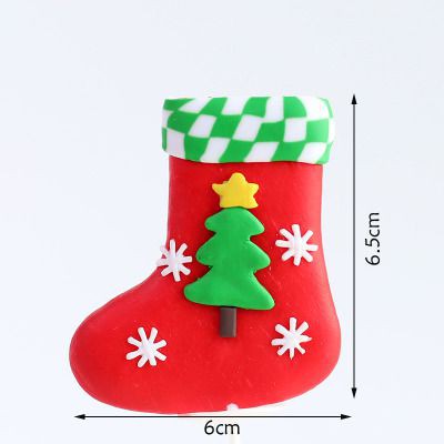 Topper cắm bánh chủ đề ngày Noel 2