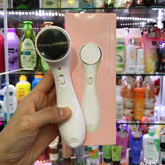 Máy Massage mặt bằng Ion + - Thẩm Thấu Kem Dưỡng