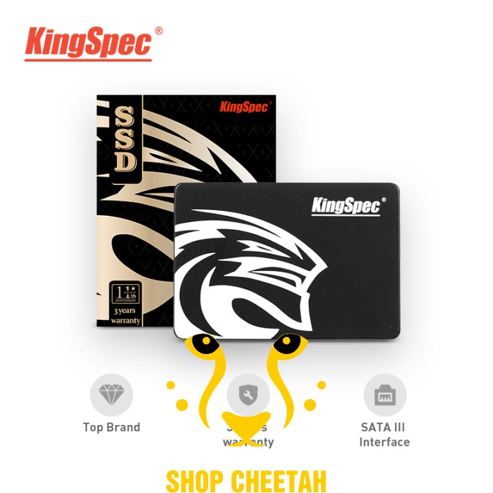 Ổ cứng SSD KingSpec 240GB – CHÍNH HÃNG – Bảo hành 3 năm – SSD 240GB – Tặng cáp dữ liệu Sata 3.0