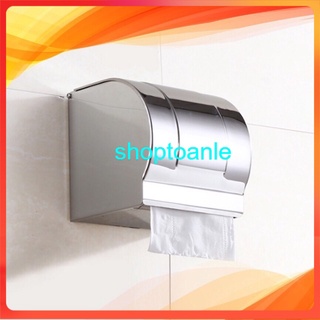 Lô giấy vệ sinh hộp kín Inox