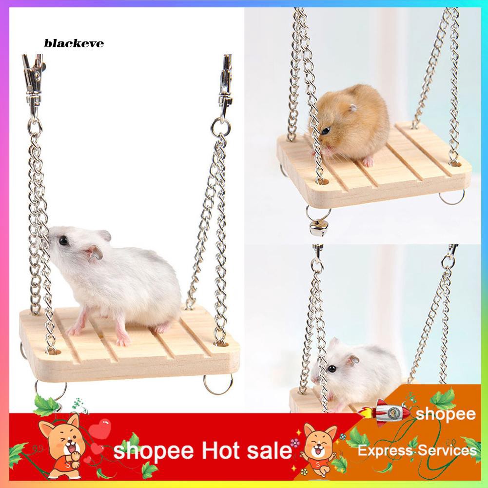 Xích Đu Đồ Chơi Có Chuông Treo Cho Chuột Hamster / Sóc / Vẹt Cưng