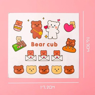 Sticker nhiều hình dễ thương