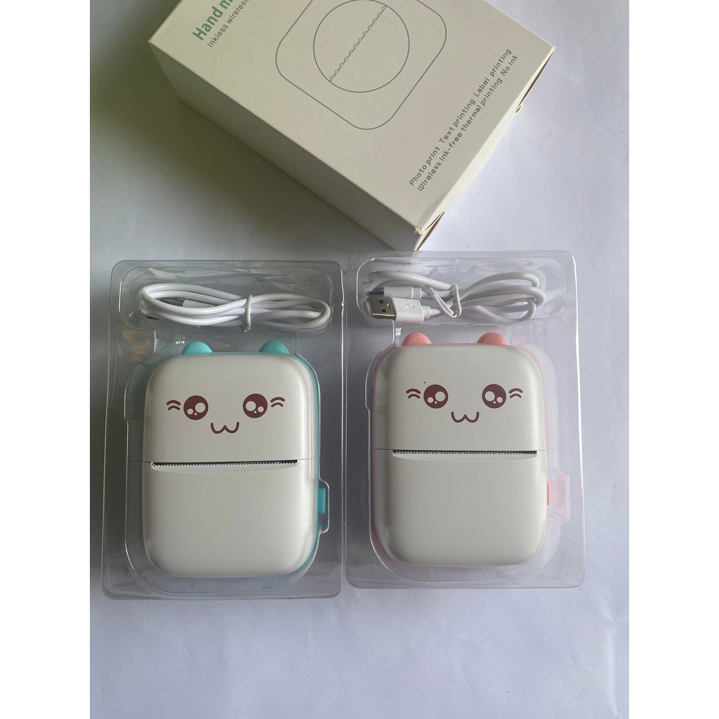 Máy in nhiệt mini cầm tay Bluetool, máy in đơn hàng, bill thanh toán mini
