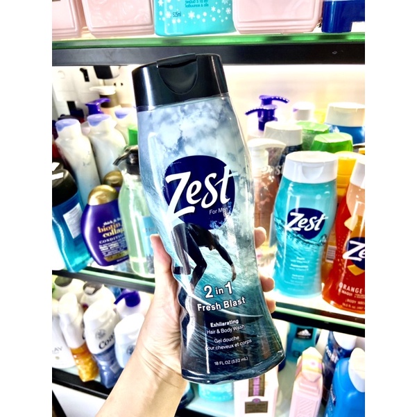 SỮA TẮM ZEST BODY WASH MỸ 532ml