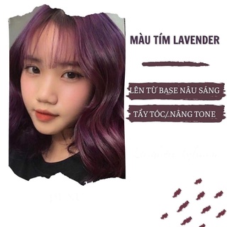 Thuốc nhuộm tóc màu TÍM LAVENDER