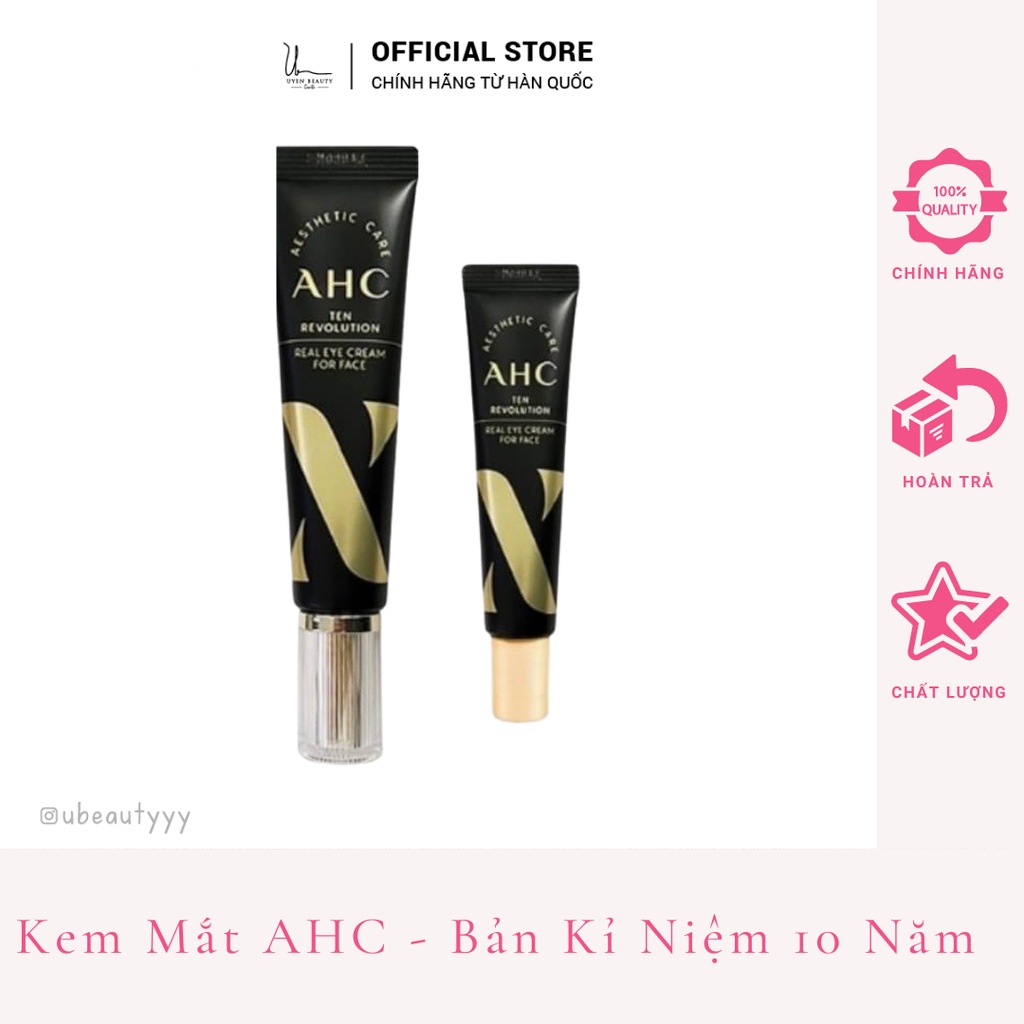 [Chính Hãng] Kem Mắt AHC Ten Revolution Real Eye Cream For Face