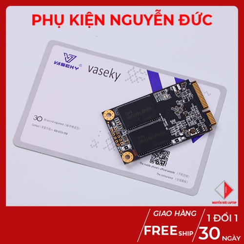 Ổ Cứng SSD VASEKY mSATA 128GB 256GB - Hàng Chính Hãng