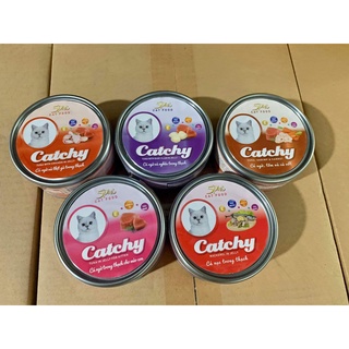 Pate cho mèo 5Plus Catchy lon 170g