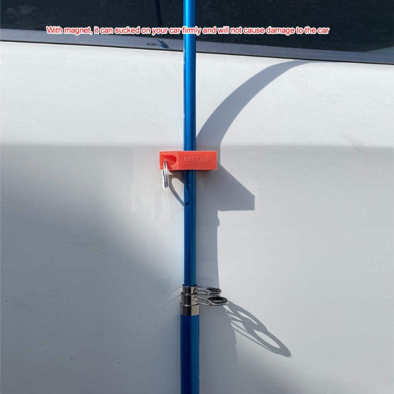 QQ Giá Đỡ Cần Câu Cá Trên Xe Hơi / Tàu Thuyền Bằng Chất Liệu Silicone