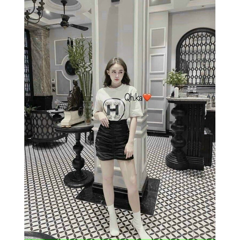 CHÂN VÁY DA DÚM QC MS16772 | BigBuy360 - bigbuy360.vn