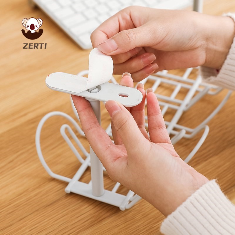 Khay sắp xếp đựng dây sạc điện thoại tiện dụng