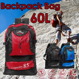 Balo du lịch chống nước với sức chứa 60l