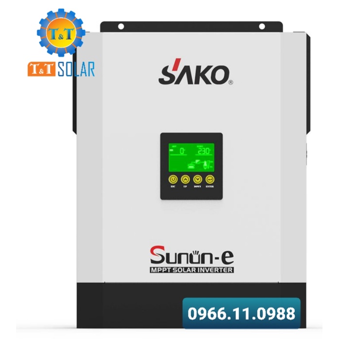 Biến tần offgrid 2,4KW - 24VDC SUNON-E ; max PV 3000wp; 450VDC