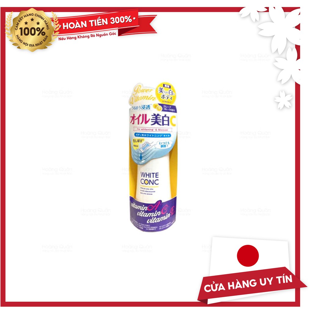 Dầu Massage White Conc 100ml