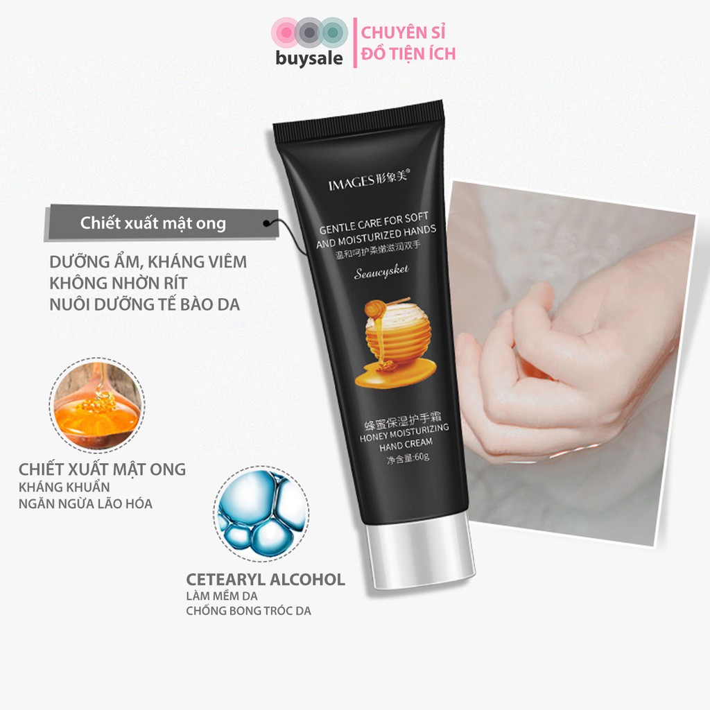 Kem dưỡng da tay bột ngọc trai/ hoa hồng/ mật ong/ bơ hạt mỡ giúp da căng mịn, trắng sáng Images - buysale - BA008 | BigBuy360 - bigbuy360.vn