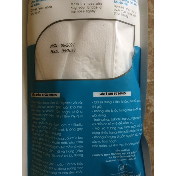 [Giá Sỉ] Thùng 300 chiếc Khẩu Trang 4D Mask 4 Lớp Kháng Khuẩn KF94 Công Nghệ Hàn Quốc (60 túi kèm ảnh thật)