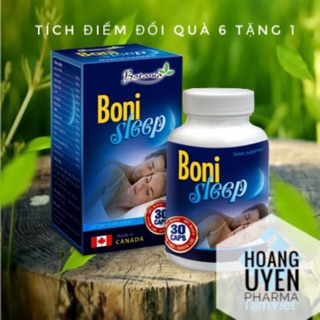 Bonisleep 30 viên - giảm căng thẳng thần kinh, an thần - boni sleep