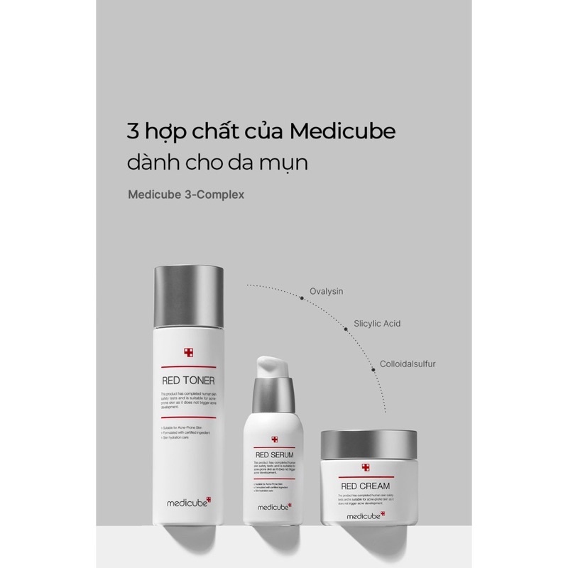 Tinh chất Cho Da Mụn Red Serum Medicube