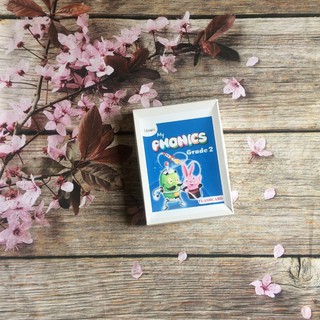 Flashcard My Phonics 1,2 (Khổ A5, 2 mặt)