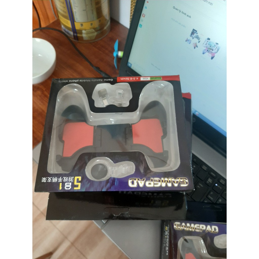 Tay cầm chơi game 5in1 kèm 2 nút bắn 2 nút di chuyển | BigBuy360 - bigbuy360.vn