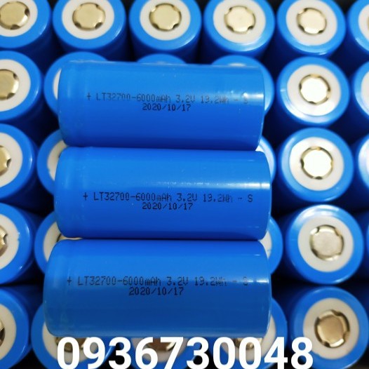 Pin lithium 32700 6000mah mới 1000% II pin lithium 3,2v 6000mah