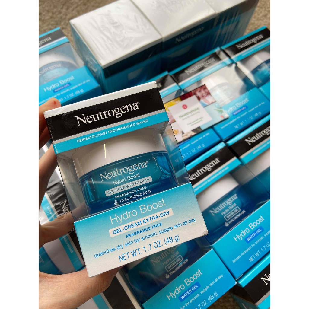 KEM DƯỠNG ẨM DA KHÔ NEUTROGENA HYDRO BOOST GEL CREAM EXTRA – DRY SKIN Hủ lớn - 48G