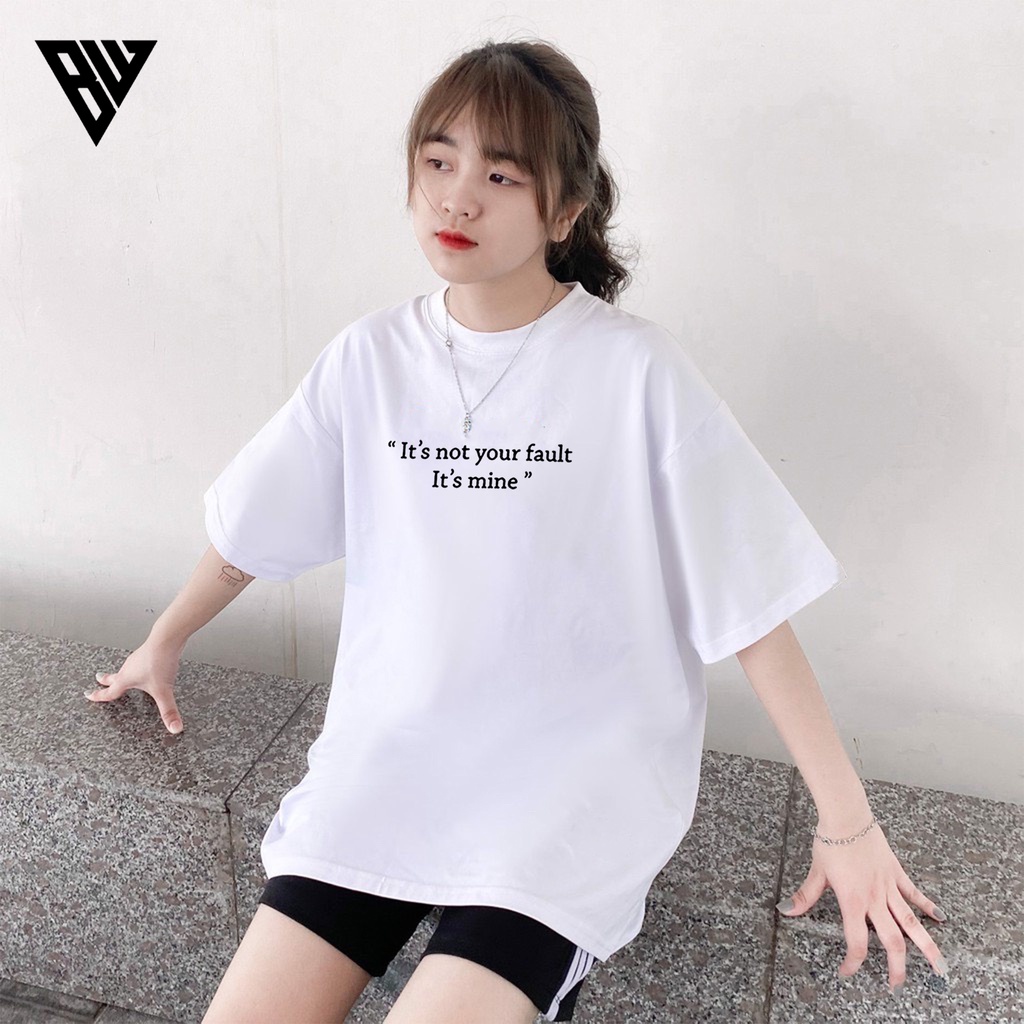 【FREE SHIP】Áo Thun Tay Lỡ nam nữ unisex in IT'S MINE chất vải dày mịn co dãn 4 chiều- BW Fashion | BigBuy360 - bigbuy360.vn