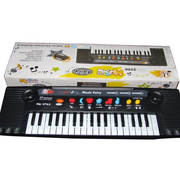 Đàn PIANO điện tử MQ-3700 kèm Micro( tặng 5 móc dán) đồ chơi cho bé