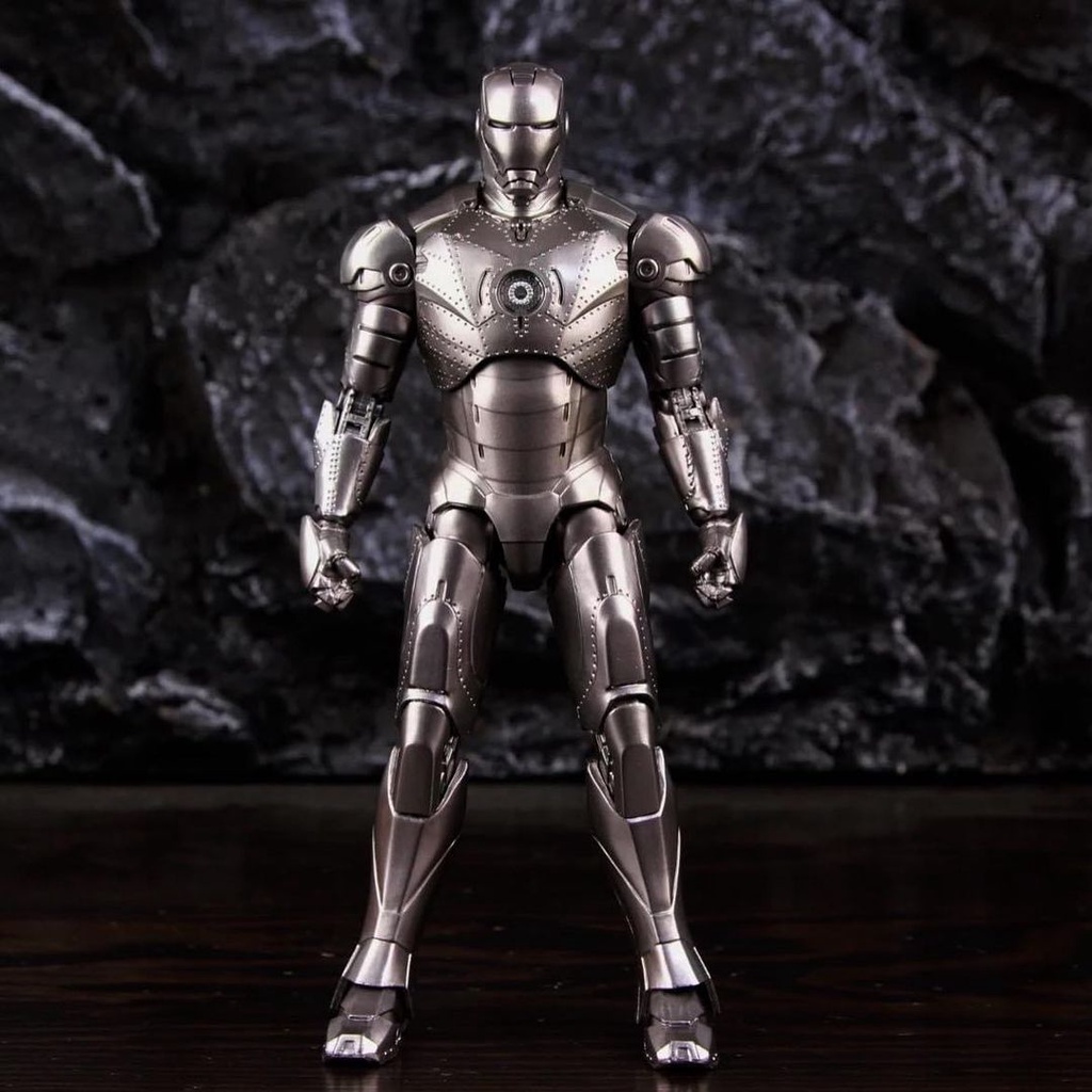 Mô hình Iron Man Mk2 ZD Toys có đèn chính hãng tỉ lệ 1:10