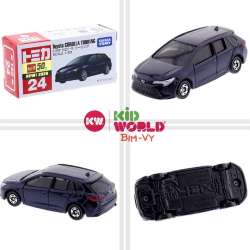 Xe mô hình Tomica Box Toyota Corolla Touring. MS: 886. Tỷ lệ 1:63.