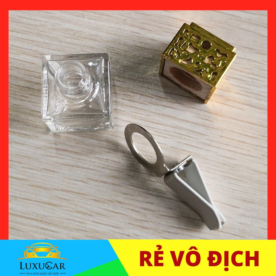 Lọ đựng tinh dầu, nước hoa ô tô cài cửa gió phong cách sang chảnh - Giá không bao gồm nước hoa | BigBuy360 - bigbuy360.vn