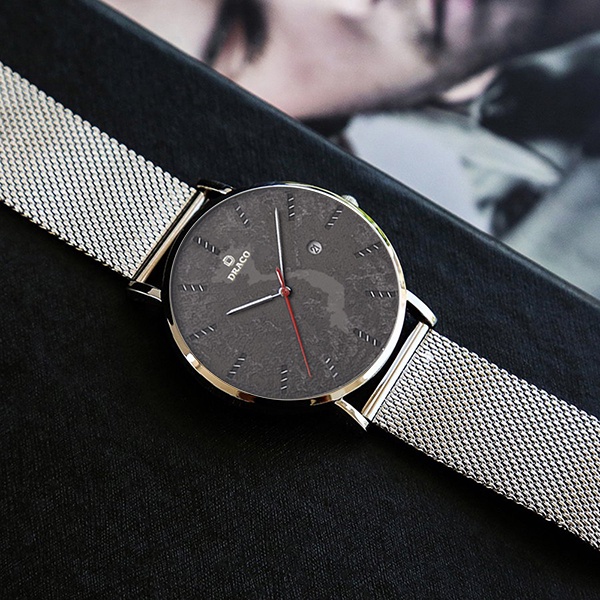 Đồng hồ nam Draco D22-ST03 &quot;Vietnamese Boy&quot; TRẮNG - thời trang nam