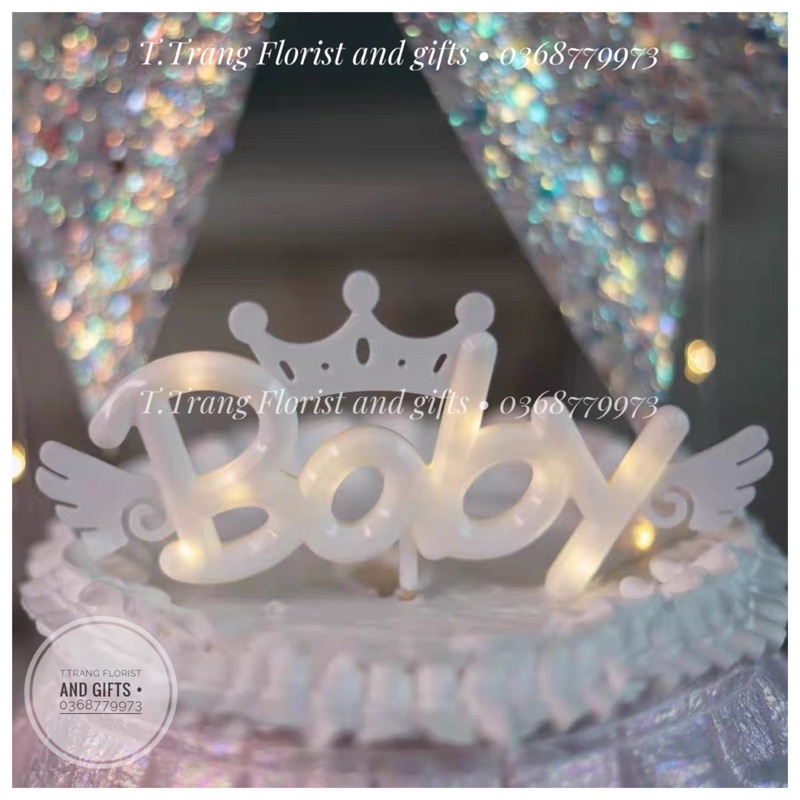 Đèn Led Đèn nh nháy đom đóm Chữ Love , Baby , Vương Miệng, I Love You trang trí