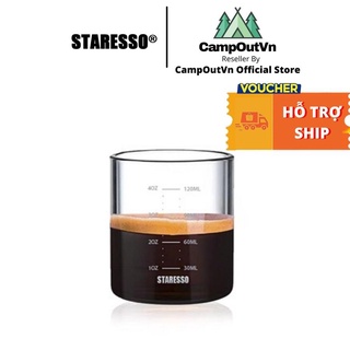 Cốc thủy tinh Staresso 120ml - Phụ kiện chính hãng chuyên dụng cho máy pha cafe Staresso