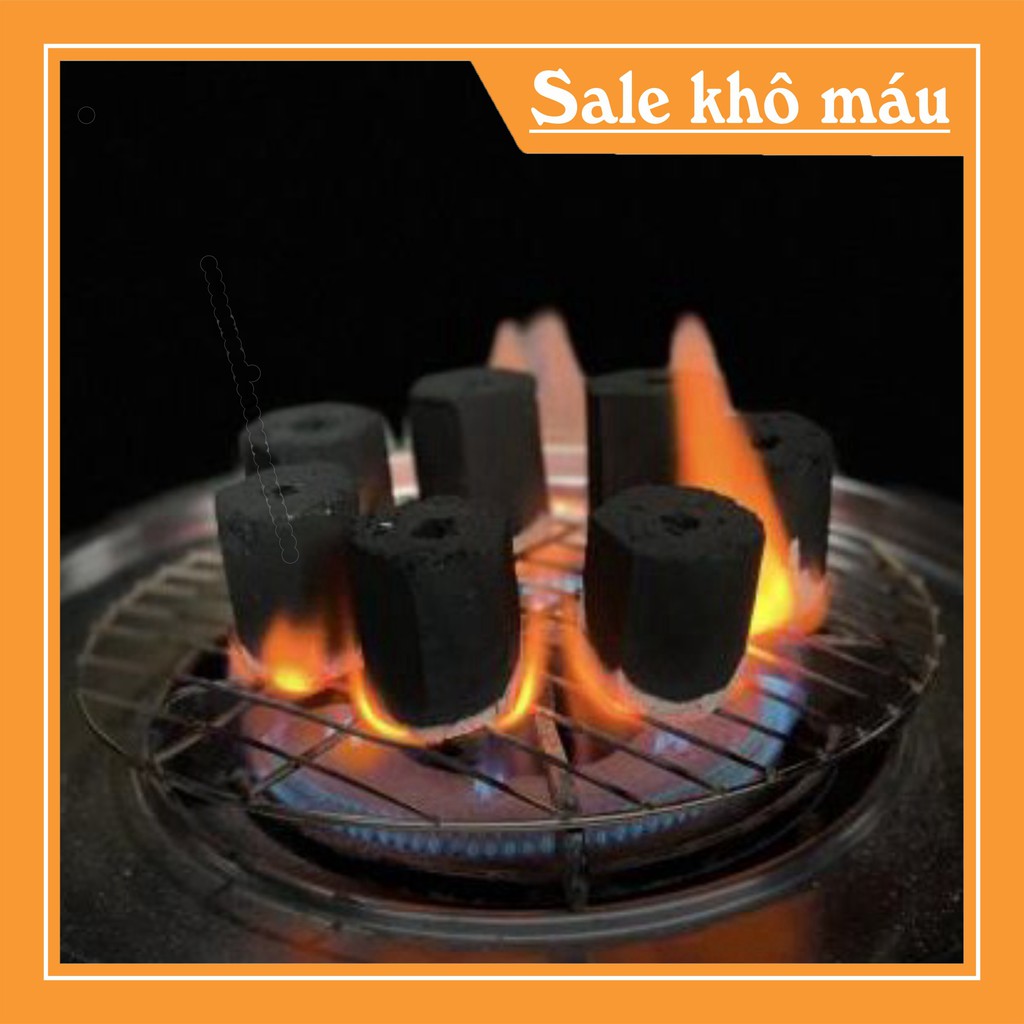 Than không khói cao cấp, không bụi nguyên liệu tự nhiên dễ sử dụng, lâu tàn nướng BBQ trong nhà và ngoài trời.