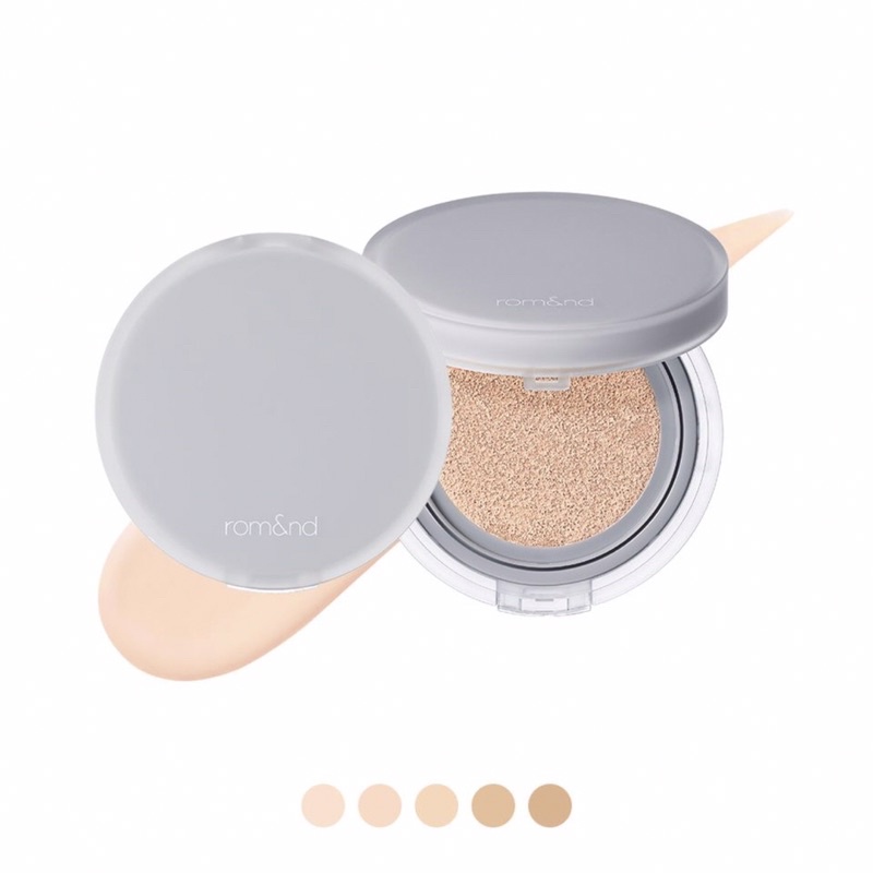 Phấn nước mỏng nhẹ tự nhiên Romand Nu Zero Cushion SPF24 PA++ 15g