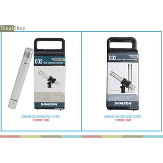 Micro Condenser Cho Nhạc Cụ Samson C02( bộ 2micro)