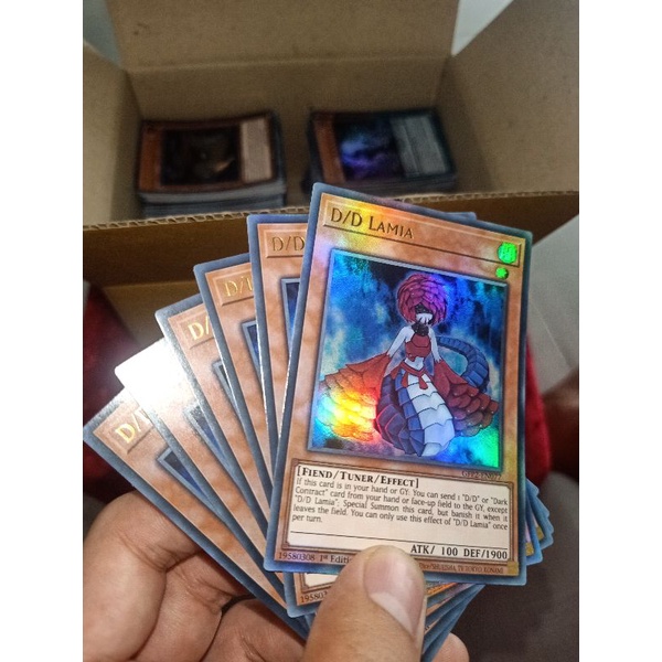 Thẻ bài: D/D Lamia - GFP2-EN077 - Ultra Rare 1st Edition