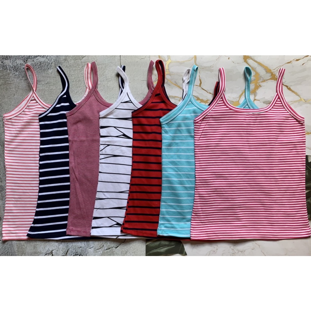 ÁO THUN SỌC 2 DÂY NỮ