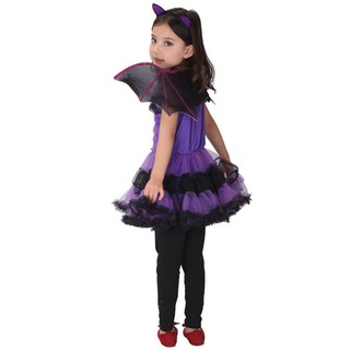 Bộ Trang Phục Hóa Trang Halloween Dễ Thương Dành Cho Bé Gái