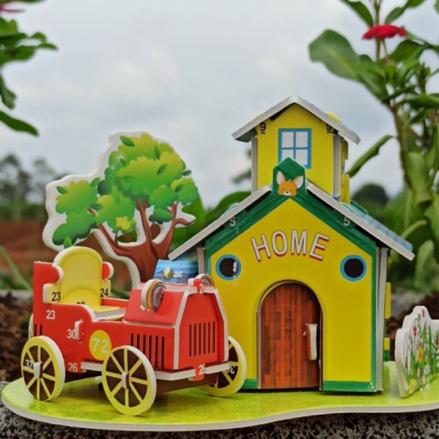 MÔ HÌNH 3D GIẤY CUTE
