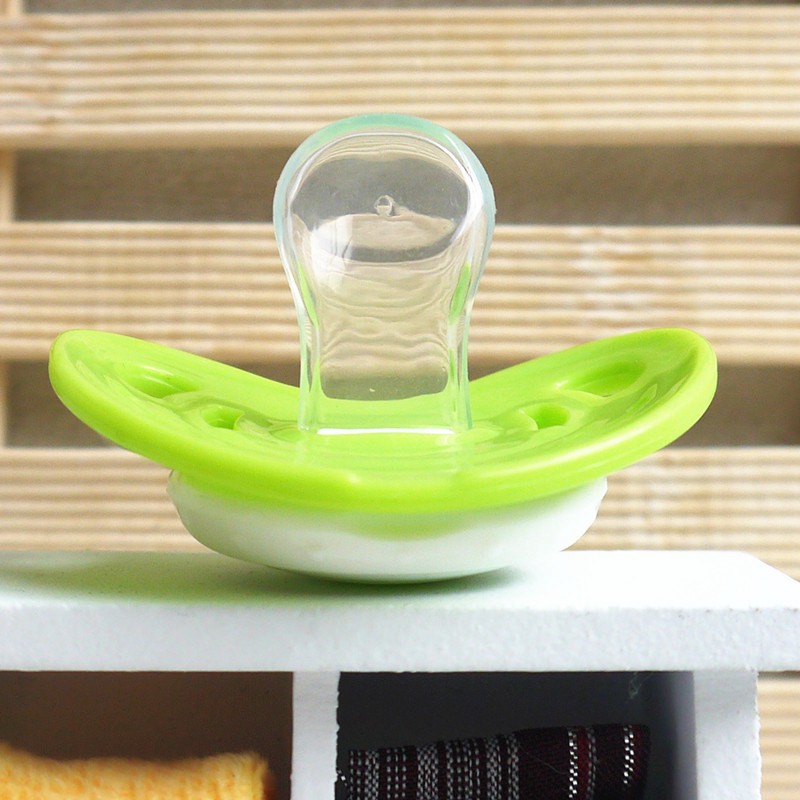 Núm Ti Giả Hình Tròn Bằng Silicone Cho Bé