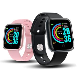 Đồng hồ đeo tay thông minh Y68 có thể đo nhịp tim huyết áp dành cho IOS Android