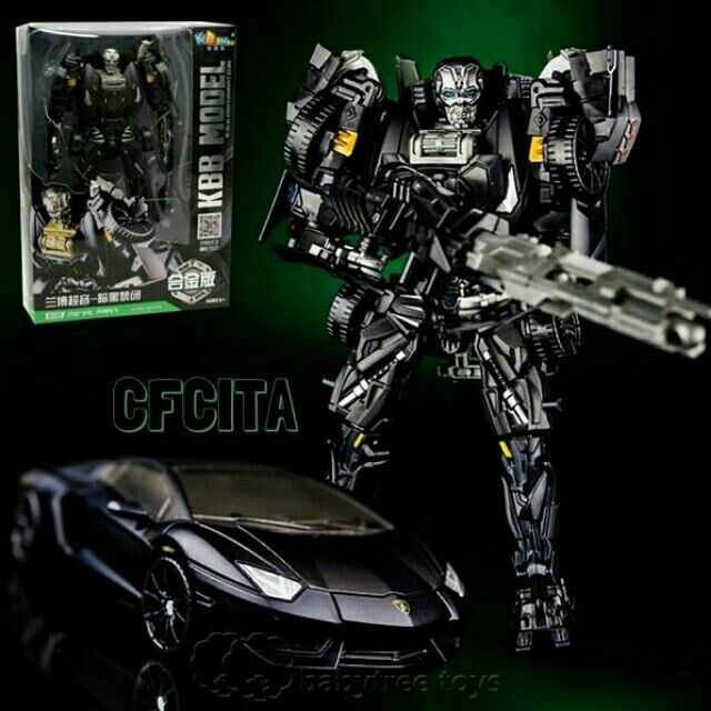 [Freeship đơn từ 50k] Robot biến hình LOCKDOWN kbb transformers 4